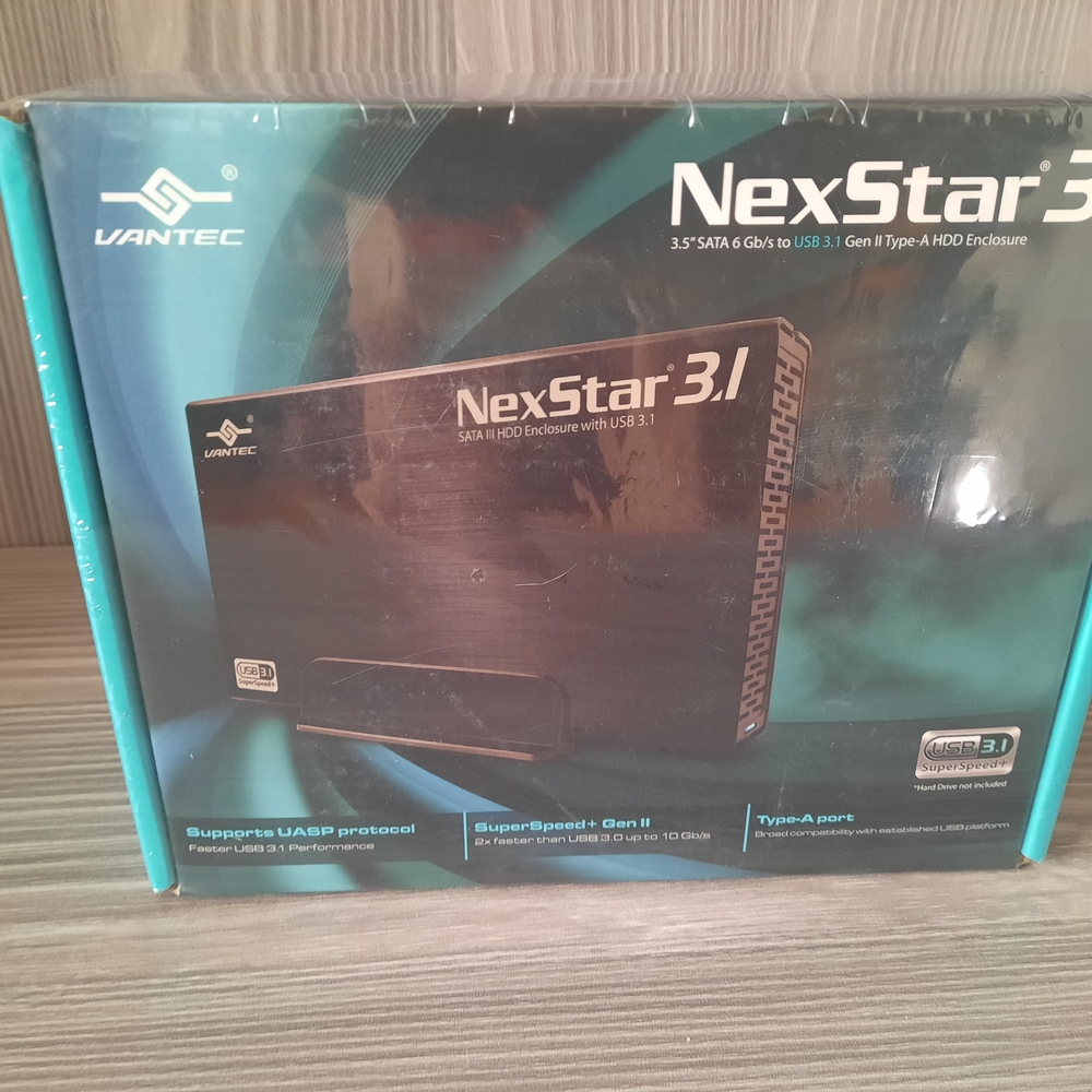 NexStar 3.1 Black SATA III HDD Enclosure